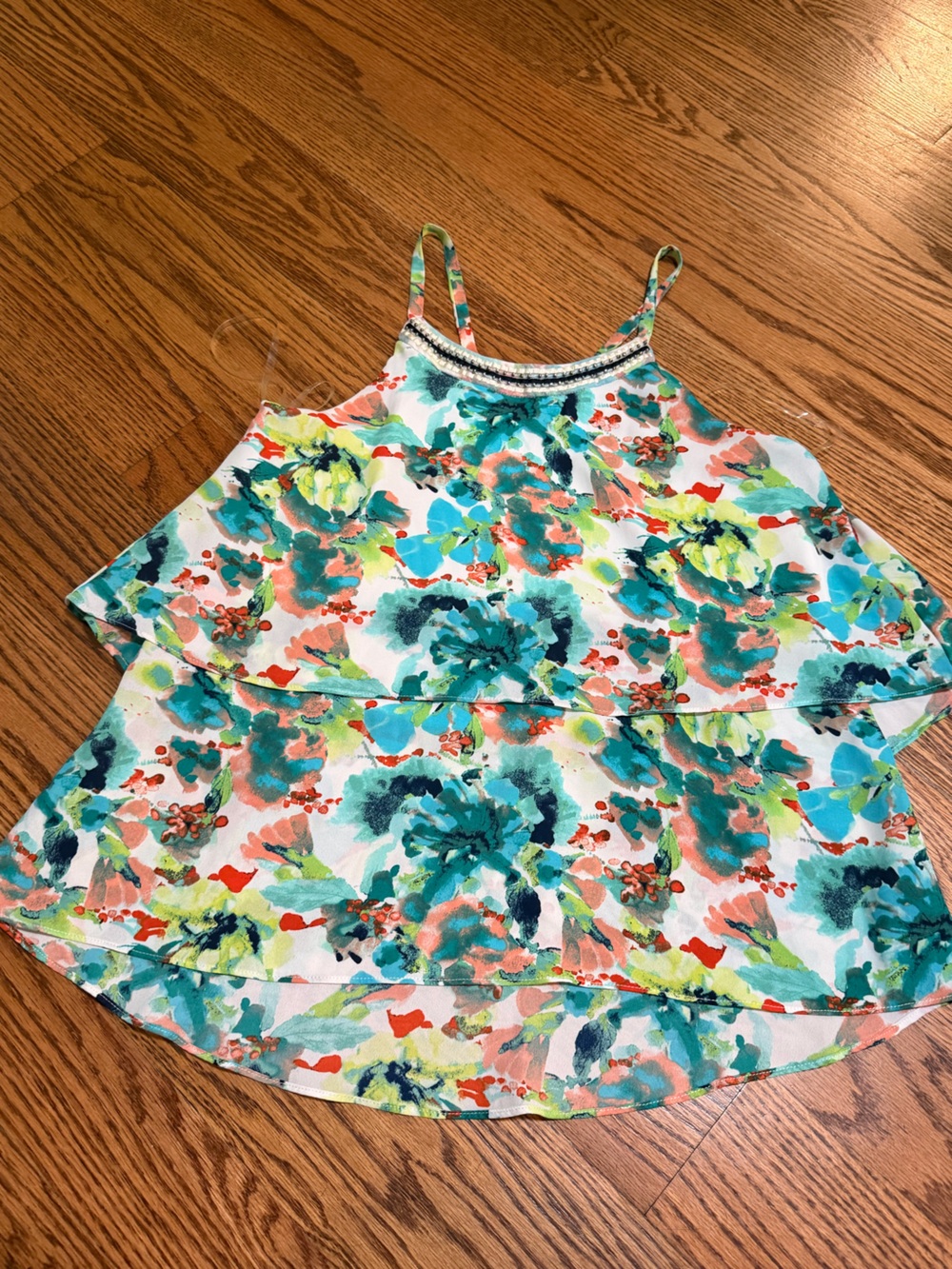 Floral Tank Top